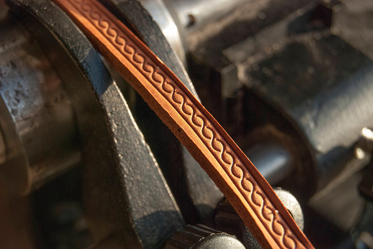 Leather Stamp: embossing wheel - pattern #1 width 5mm