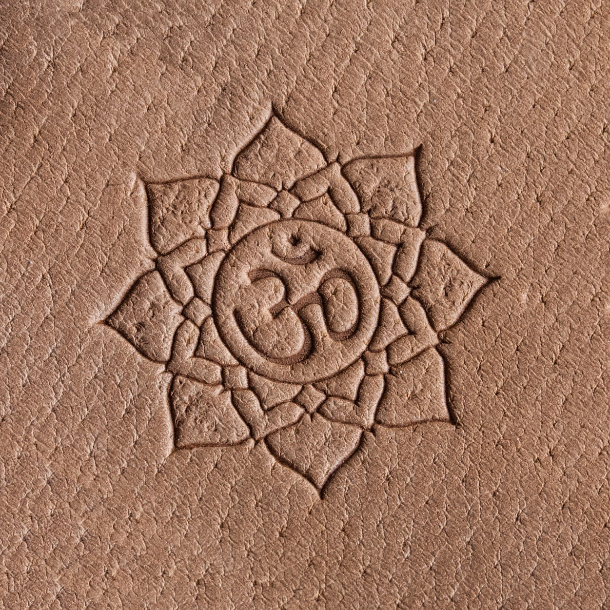 Leather Stamp: Hindu Rosetta - Delrin Material
