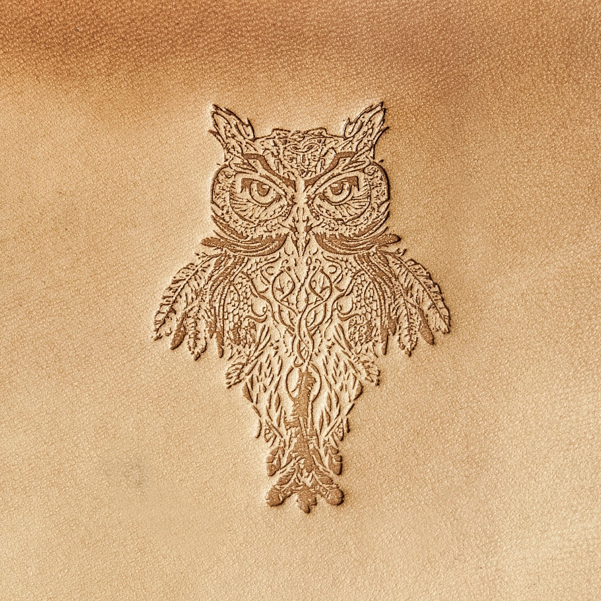 Leather Stamp: Owl 2