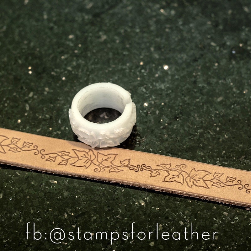 Leather Stamp: embossing wheel - pattern #10 15mm wide