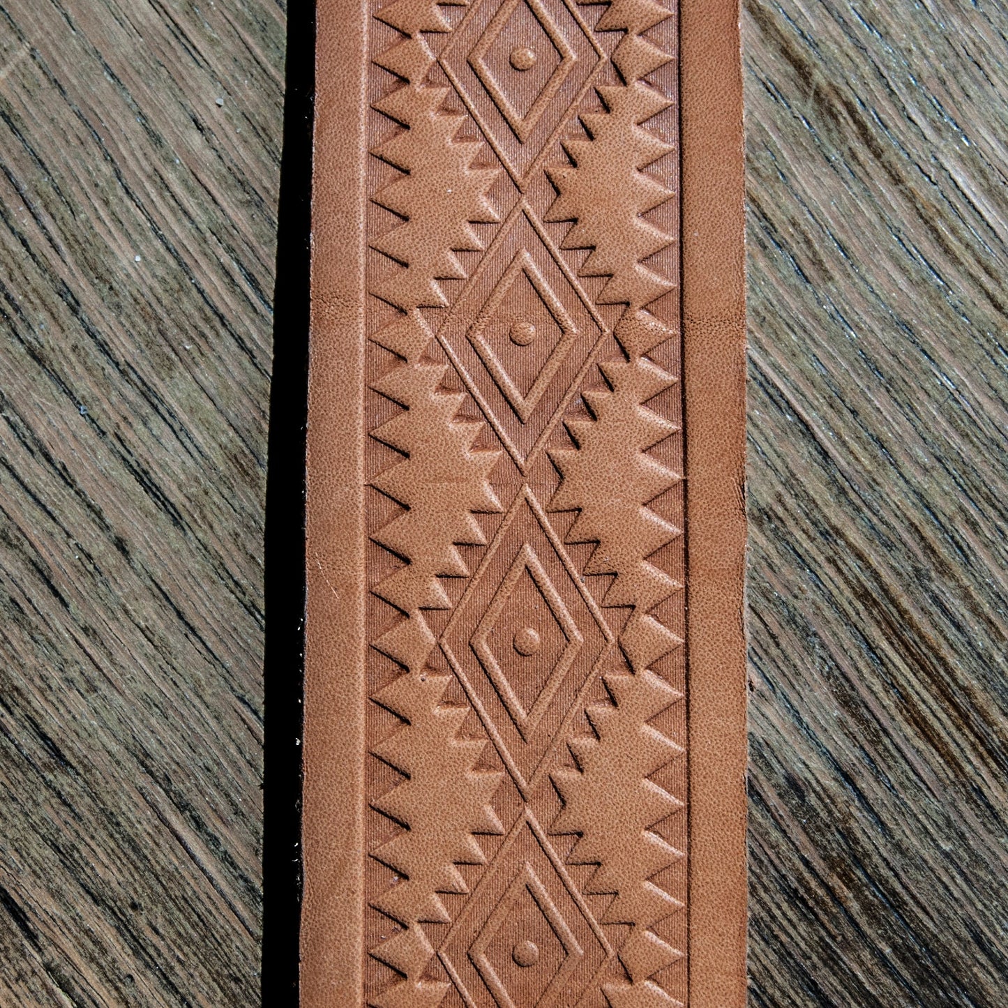 Leather Stamp: embossing wheel - pattern 3 - Delrin Material