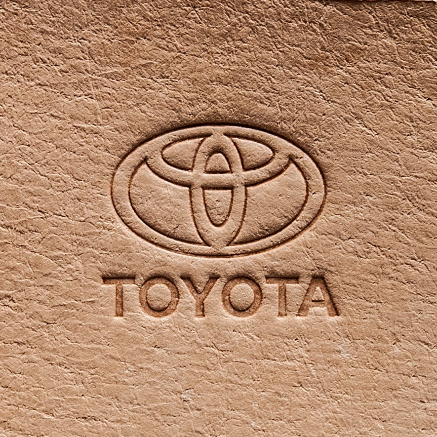 Leather stamp - Toyota