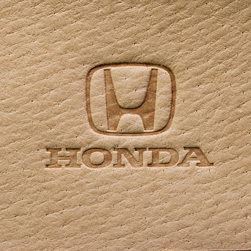 Leather Stamp: Honda car logo - Delrin Material