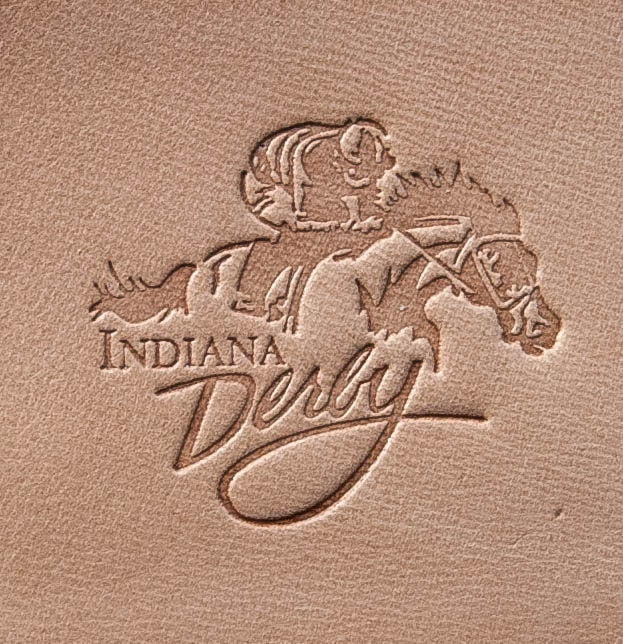 Leather Stamp : Indiana Derby - Delrin Material
