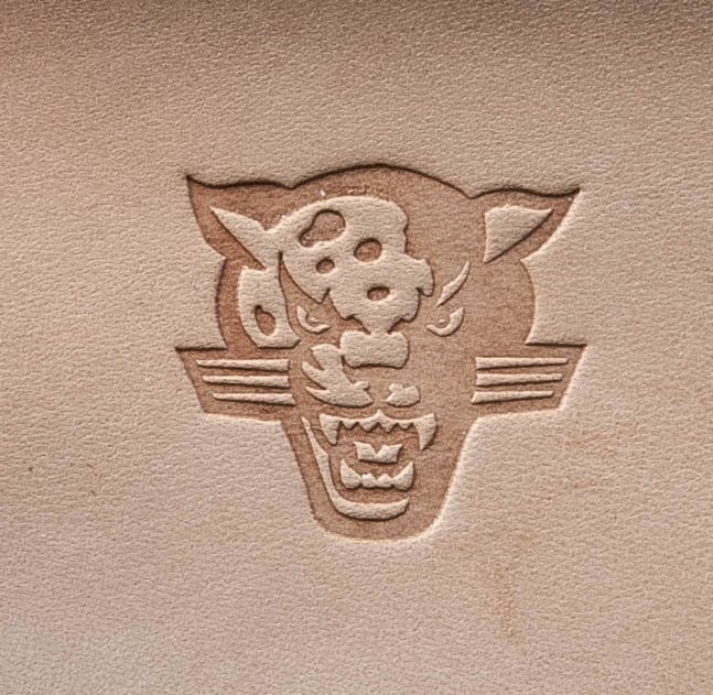 Leather Stamp : Jaguar 1 - Delrin Material