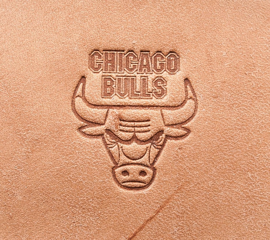 Leather Stamp : Chicago Bulls - Delrin Material