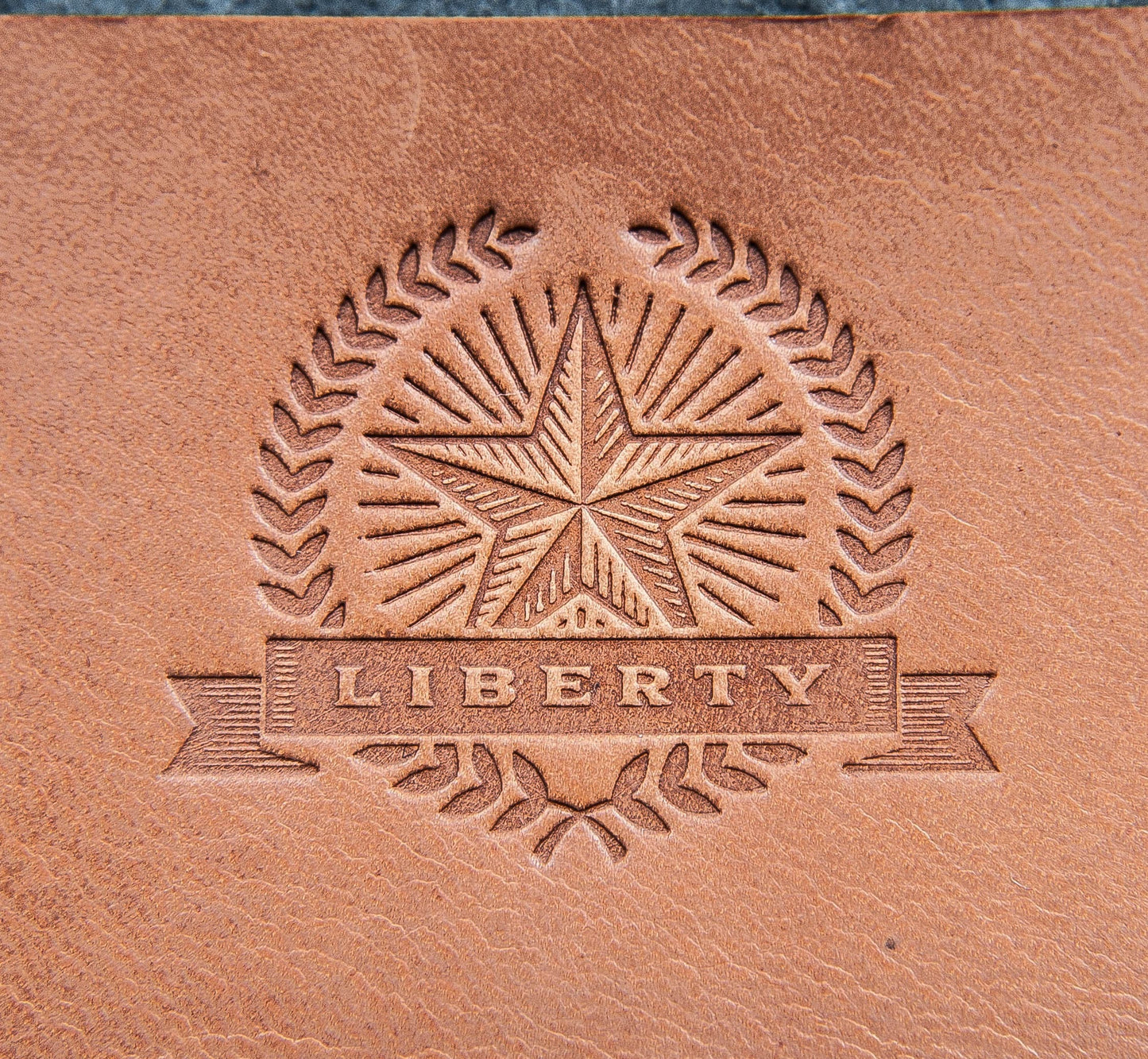 Leather Stamp : Liberty - Delrin Material
