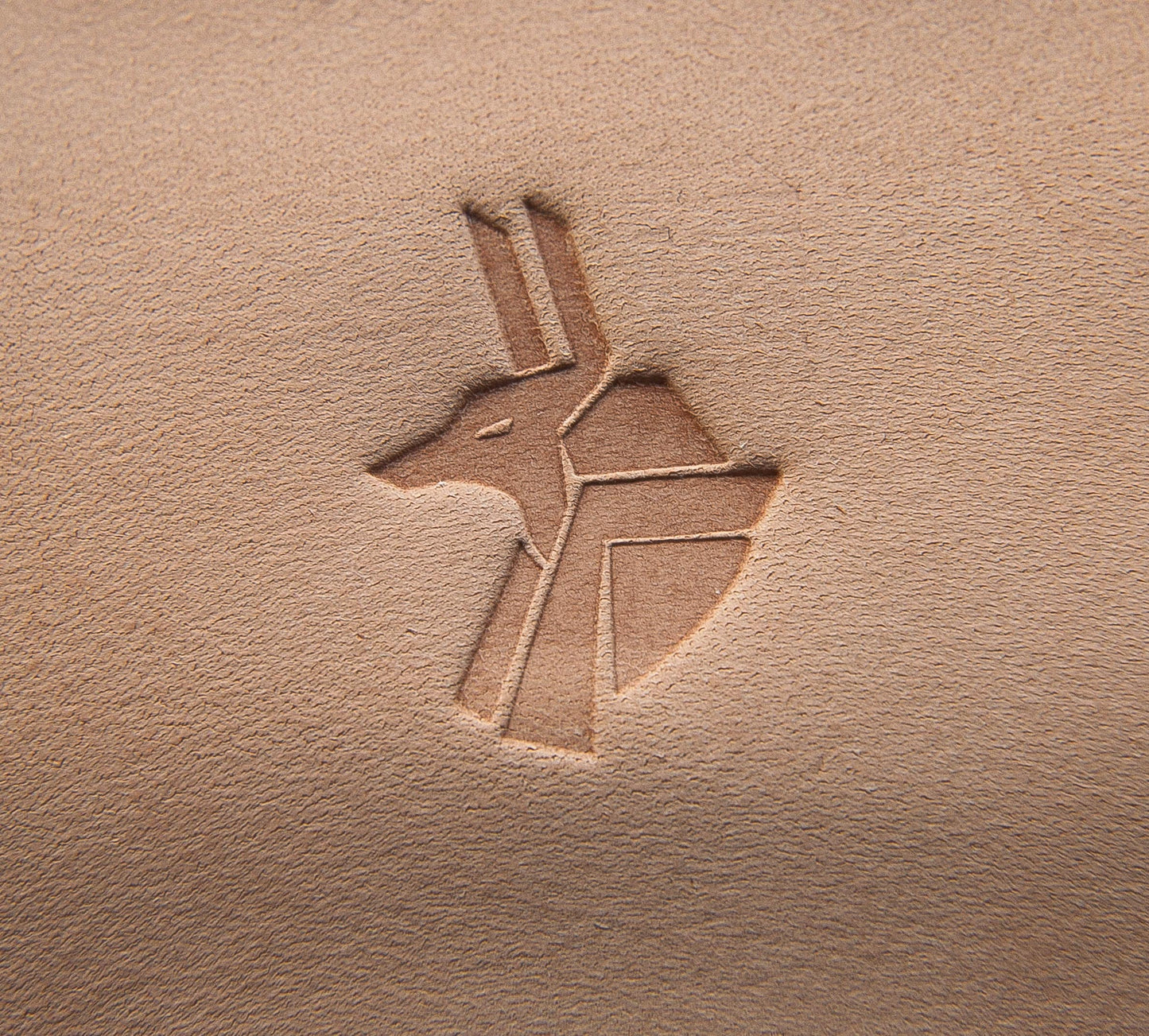 Leather Stamp Anubis - Delrin Material