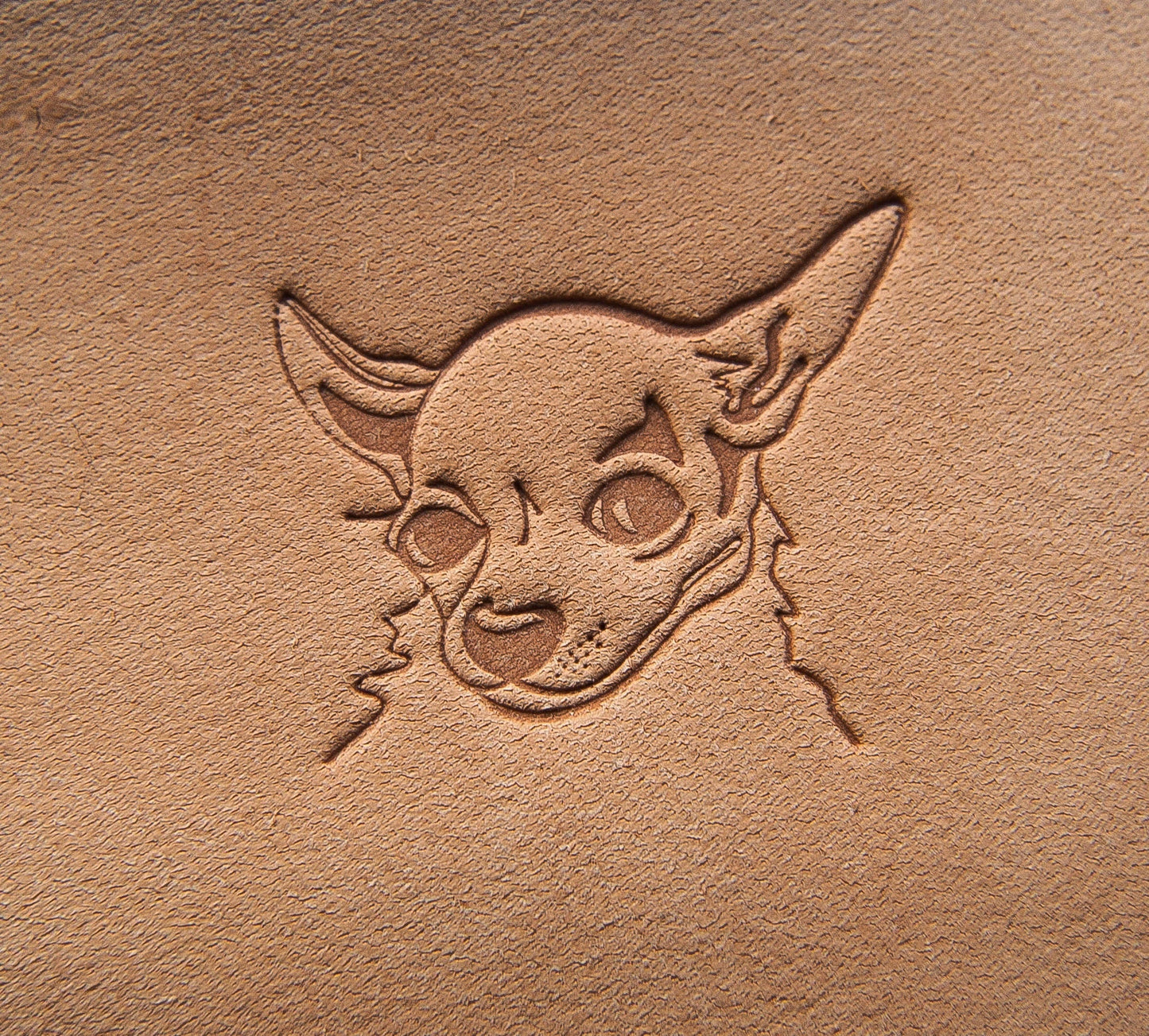 Leather Stamp Chihuahua stamp 2 - Delrin Material