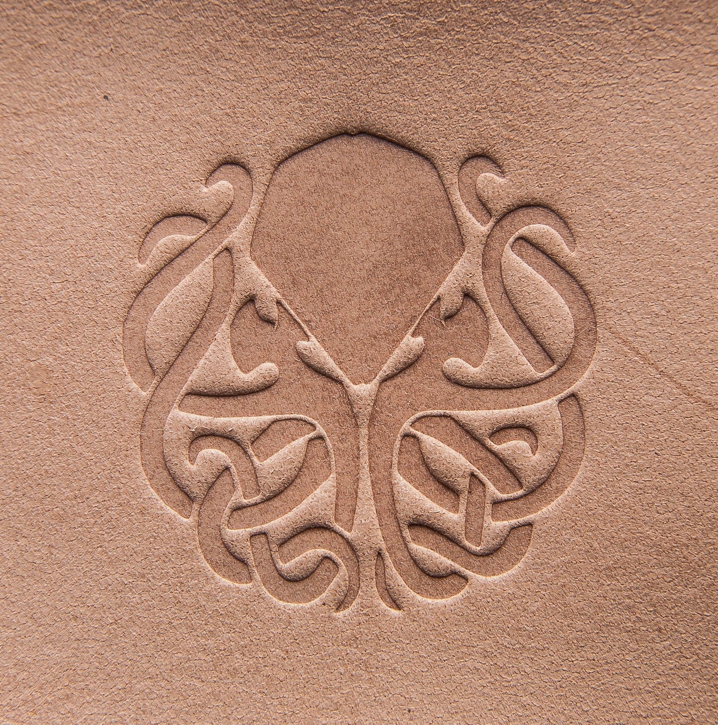 Leather Stamp Cthulhu - Delrin Material