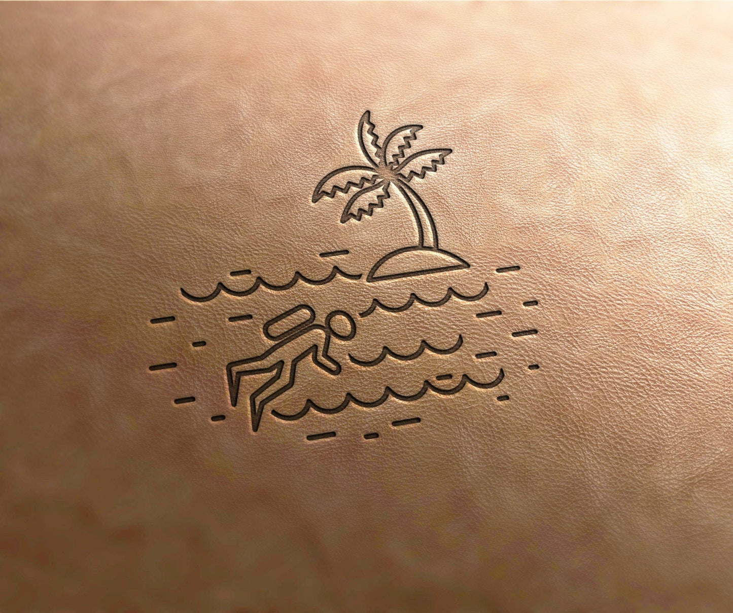 Leather Stamp diving, Delrin leather stamp, leather stamps, leather tools, craft tools