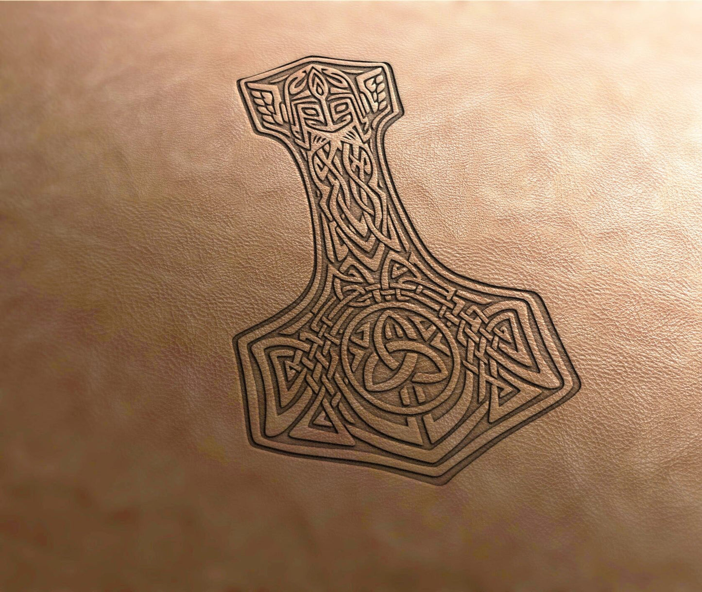 Leather Stamp , Celtic stamp#25 - Delrin Material
