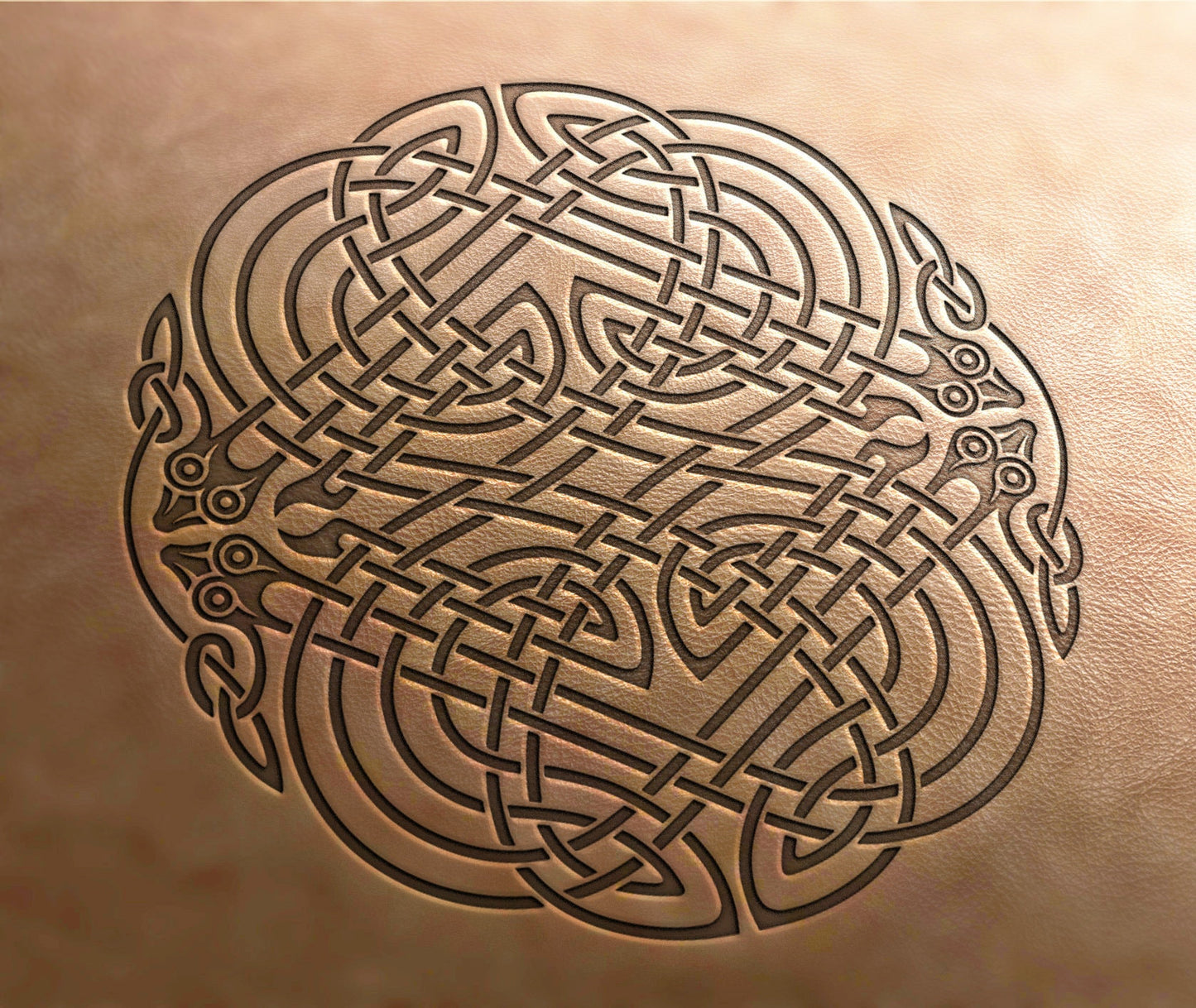 Leather Stamp : Celtic - Delrin Material