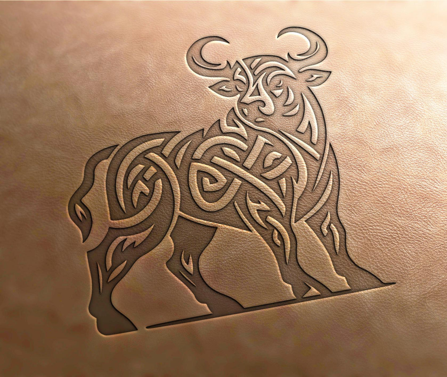 Leather Stamp : Celtic stamp - Delrin Material