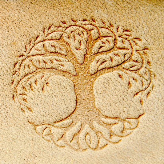 Delrin Leather Stamp: Tree of life