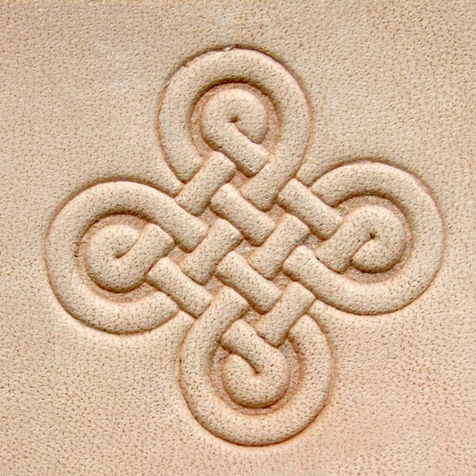 Leather Celtic Stamp: 3x3cm (1,18"x1,18") - Delrin Material