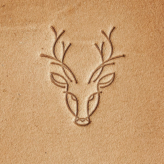 Leather Stamp: Deer 3 - Delrin Material