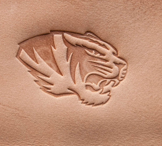 Leather Stamp Tiger#3 - Delrin Material