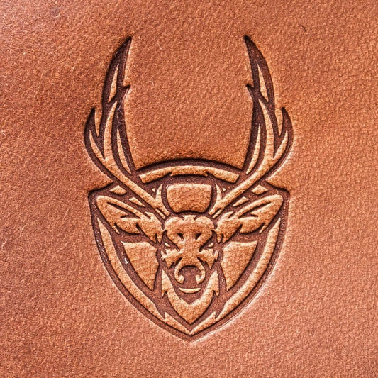 Leather Stamp: Deer 4 - Delrin Material