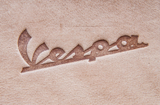 Leather Stamp : Vespa - Delrin Material
