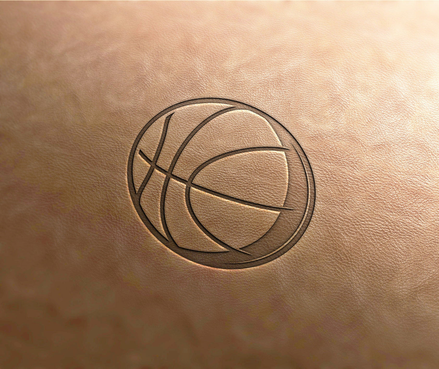 Delrin Leather Stamp basketball, leather tools, leather stmpas, custom leather stamps, craft tools, embossing plate