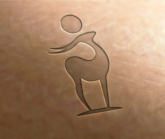 Leather Stamp (Delrin material): Antelope #1, leather stamps, custom leather stamp, leather tools, craft tools, embossing tools