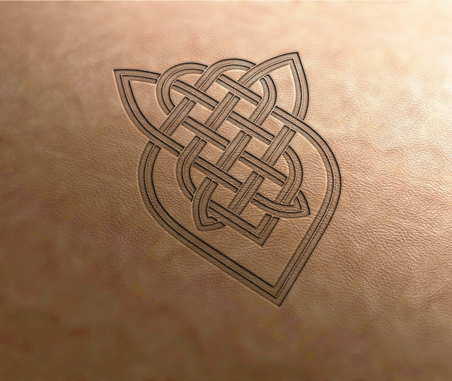 Leather Stamp Celtic decor - Delrin Material