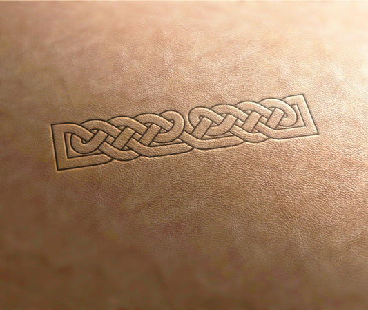 Leather Stamp , Celtic stamp 21 - Delrin Material