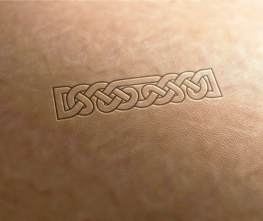 Leather Stamp , Celtic stamp 22 - Delrin Material