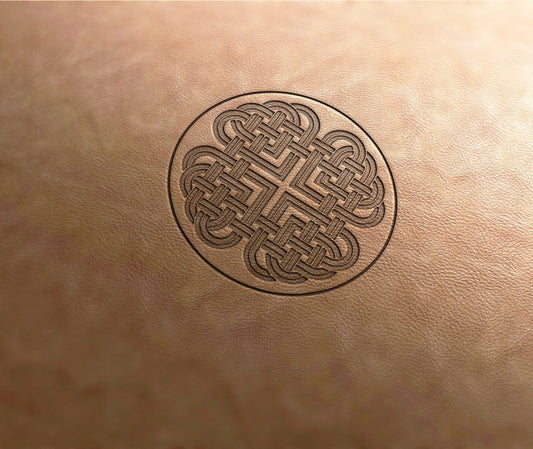 Leather Stamp : Celtic stamp 5 - Delrin Material