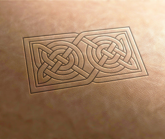Leather Stamp , Celtic stamp 19 - Delrin Material