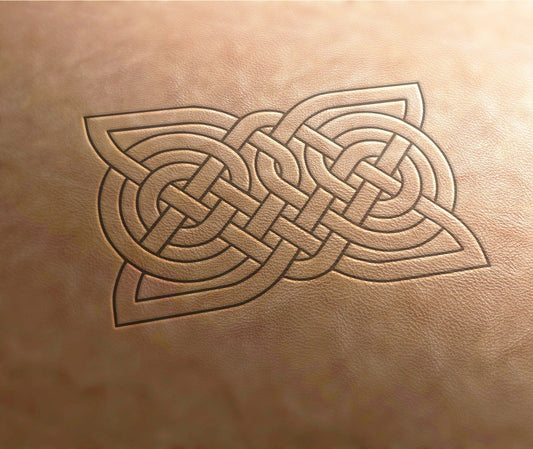 Leather Stamp , Celtic stamp#20 - Delrin Material