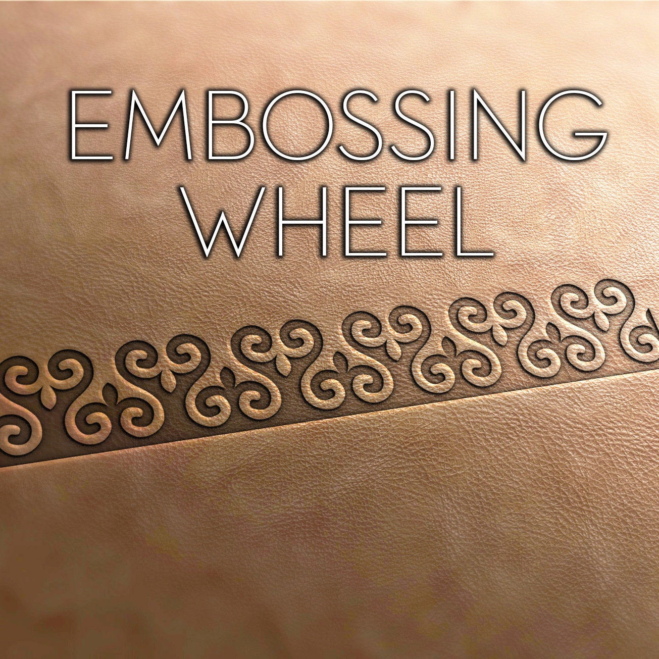 Leather Stamp: embossing wheel