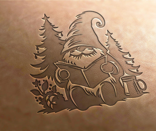 Leather Stamp : Elf - Delrin Material