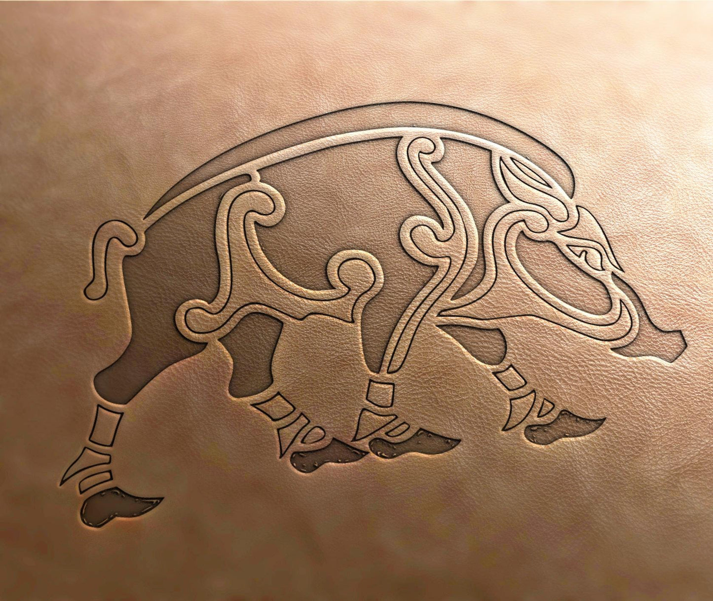 Leather Stamp : Celtic - Delrin Material